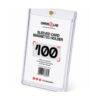 Cards Lab Sleeved Card Holder magnetyczny 100pt - widok etui pod kątem wraz z informacjami Cards Lab Sleeved Card Holder magnetyczny 100pt z ochroną UV